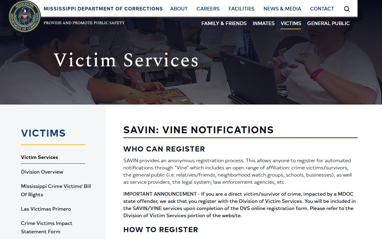 Jefferson County arrest records and MDOC custody notification reference