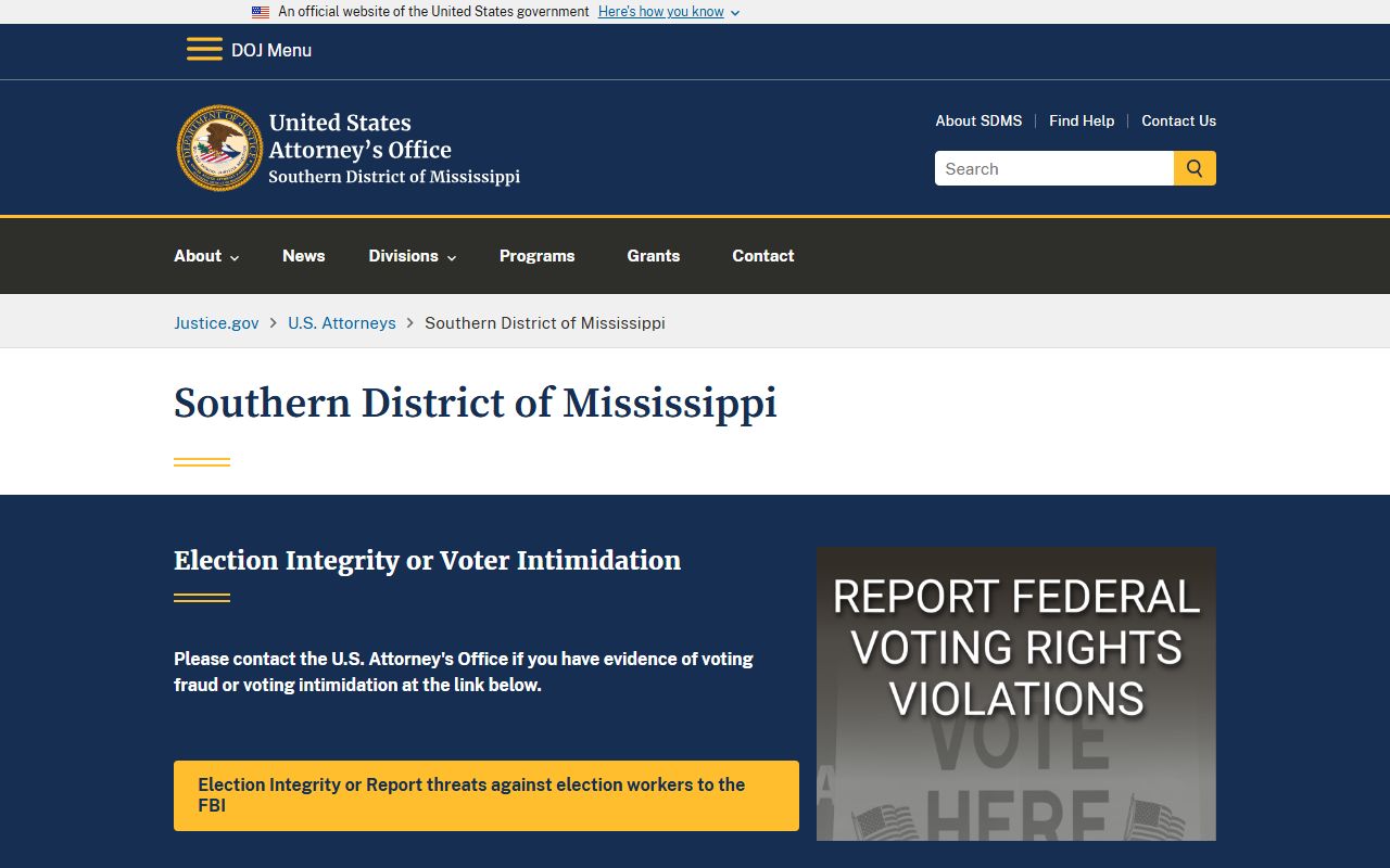 Jefferson County criminal court records and federal prosecutor reference